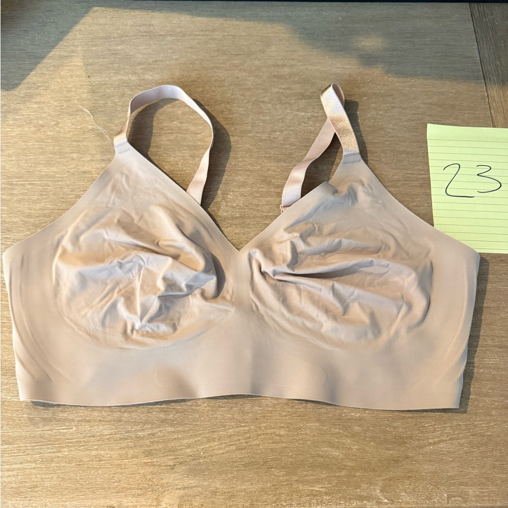Nude Wireless Seamless Comfort Bra - Soft Support